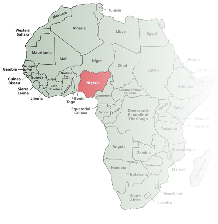 Nigeria Map